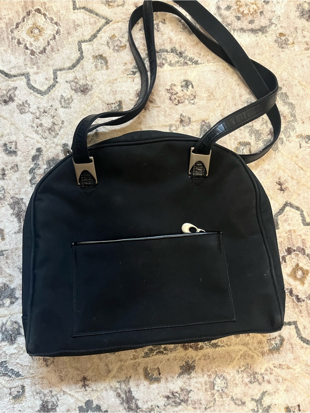 Classic Black Women's Shoulder Bag
